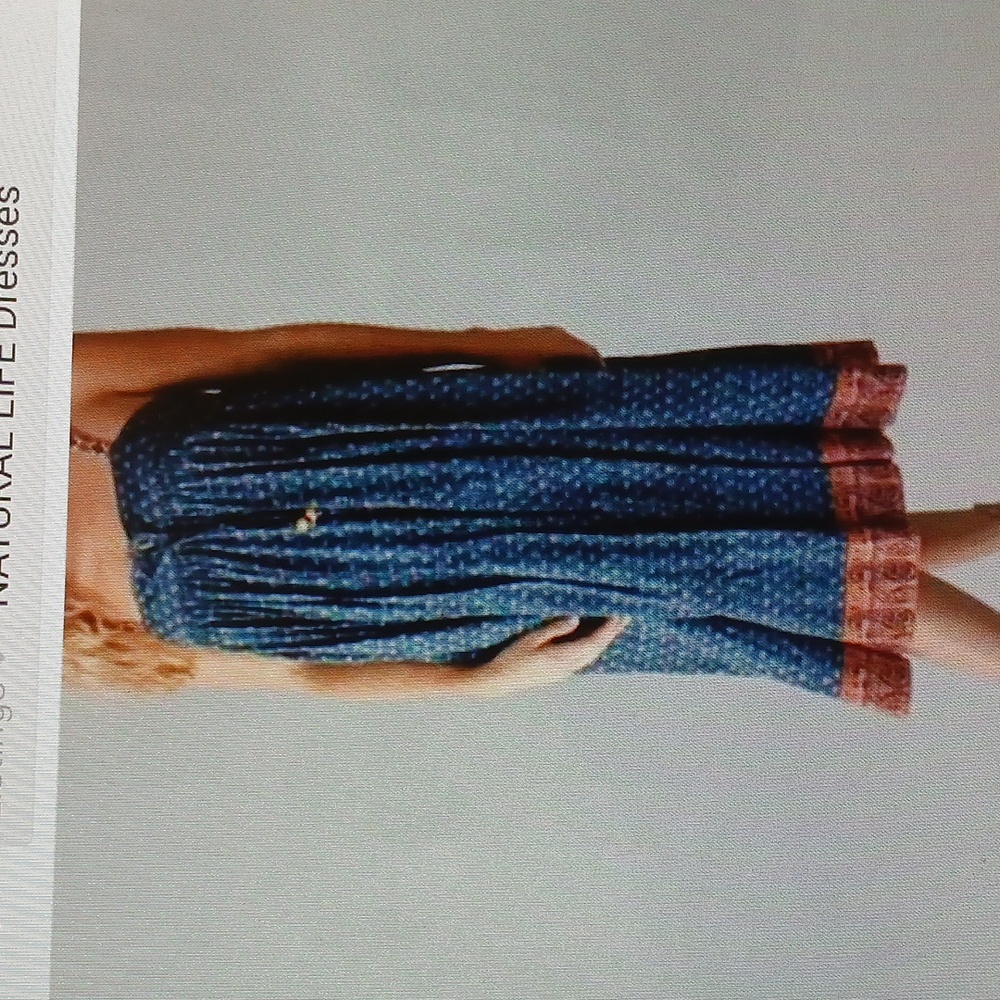 NWT Natural Life Emma midi dress Size M